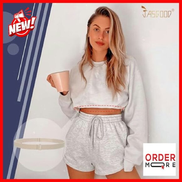Adjustable Waistband Tuck Belt for Sweaters Shirts Stretch Fit main image 7